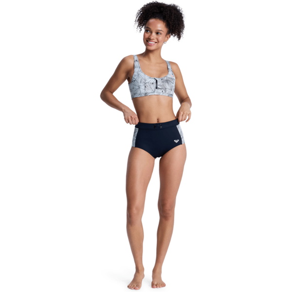 2026 Roxy Womens Pro Surf Athletic Bikini Top ERJX305720 - Anthracite Popiscus